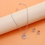 Ever Amour Pendant with Earring Set