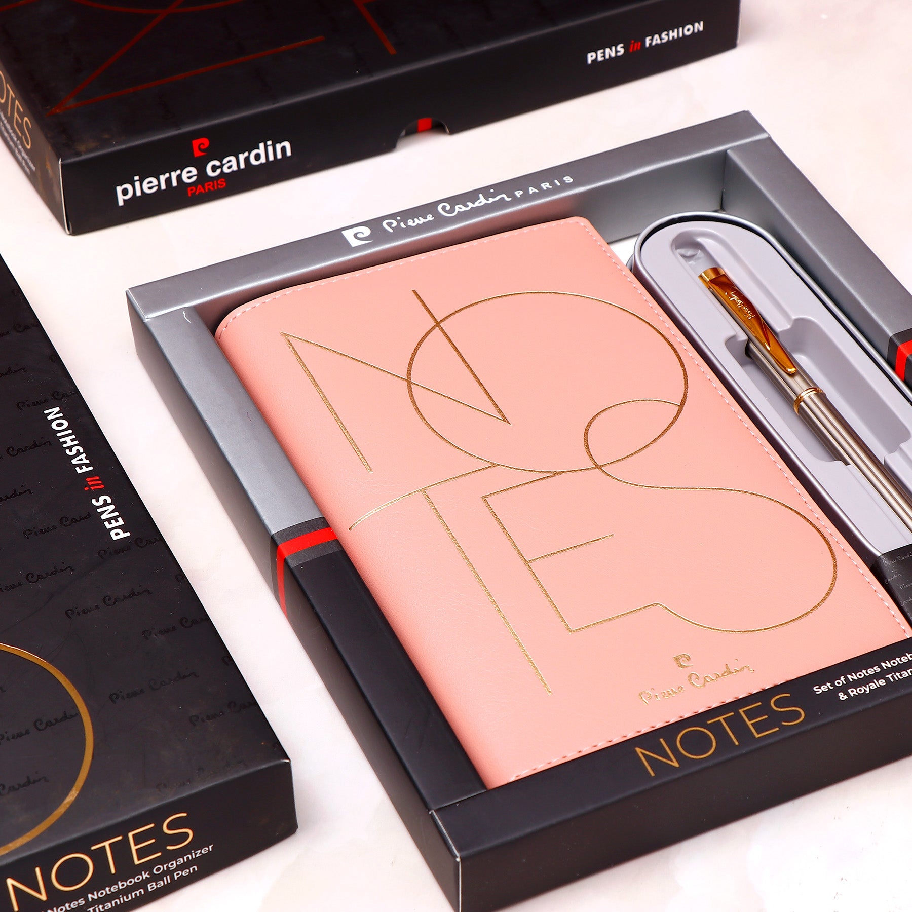 Pierre Cardin NOTES Peach Gift Set