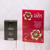 01 Men Perfume with Beautiful Raksha Bandhan Card Greeting Card