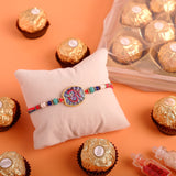 Rakhi with Ferrero Rocher Gift Box
