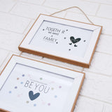 Ivory Multi-Space Hanging Photo Frame