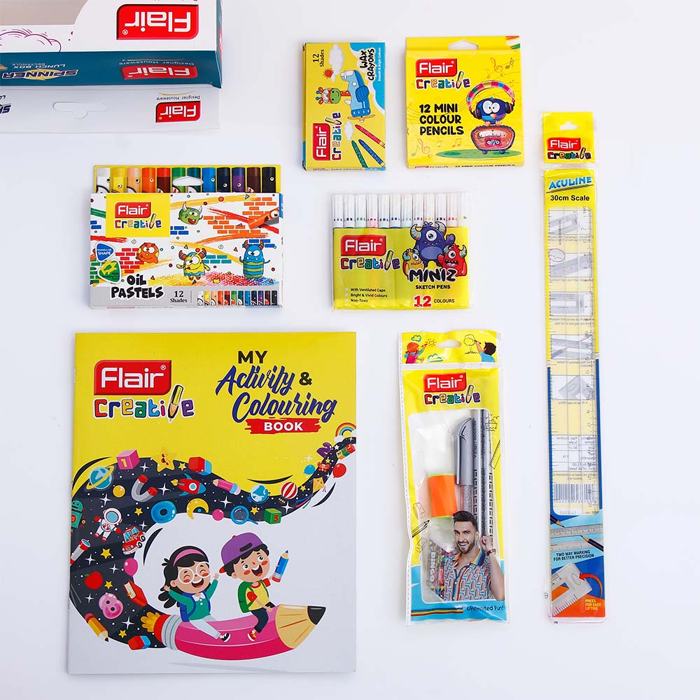 Flair Creative Bingo Kit with Blue Pink Box