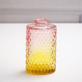 Golden and White Accents Cherry Blossom Vase