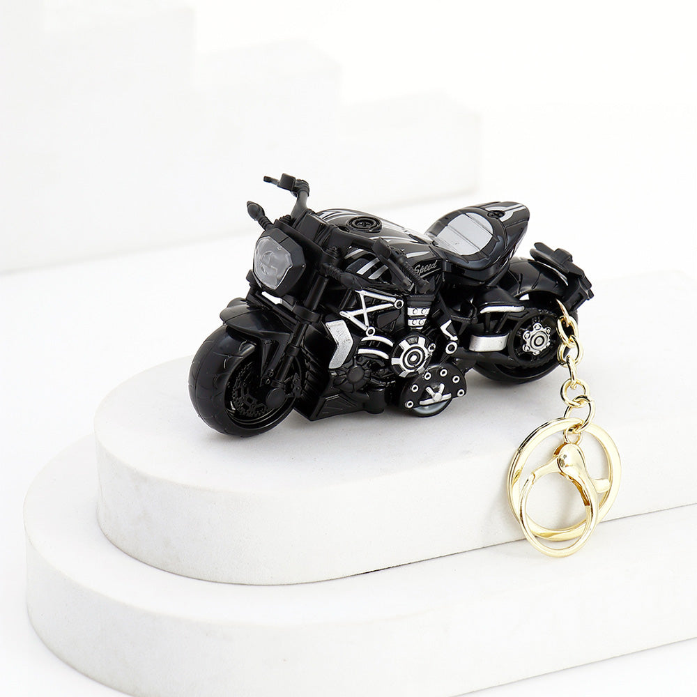 Black Superbike Keychain