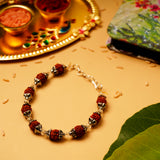 Rudraksh Bracelet Rakhi
