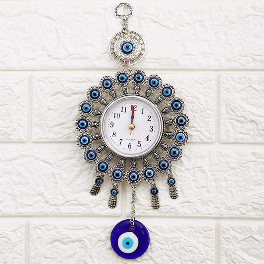 Protective Evil Eye Wall Clock