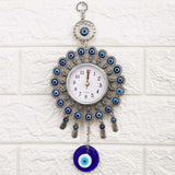Protective Evil Eye Wall Clock