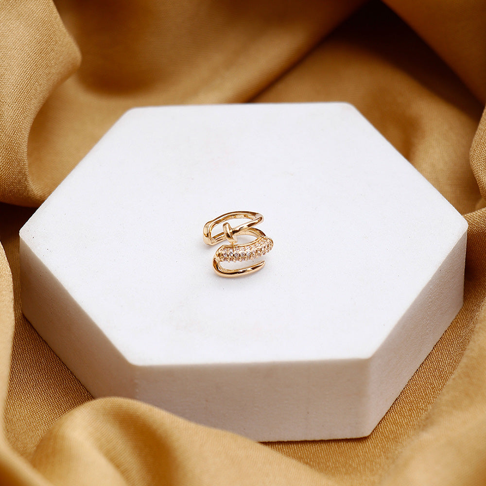 Statement Golden Earcuffs