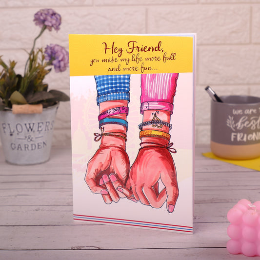 Hey Friend! Greeting Card