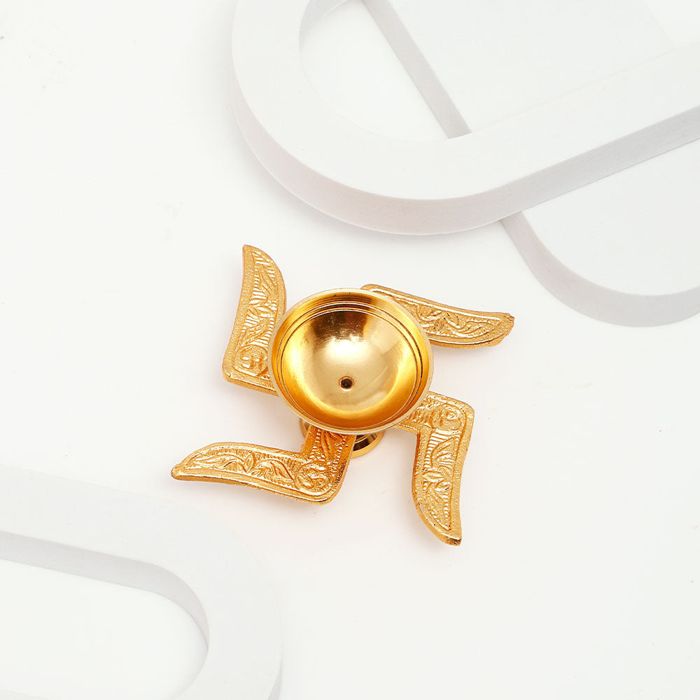 Swastik Om Akhand Jyoti Diya