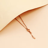 Secret Key Golden Chain Pendant