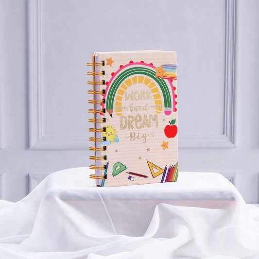 Work Hard Dream Big Spiral Notebook