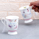 Pink European Classic Vintage Couple Mug