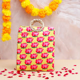 Shree Ganesha Idol with Yellow Bag and Modak 250 GM