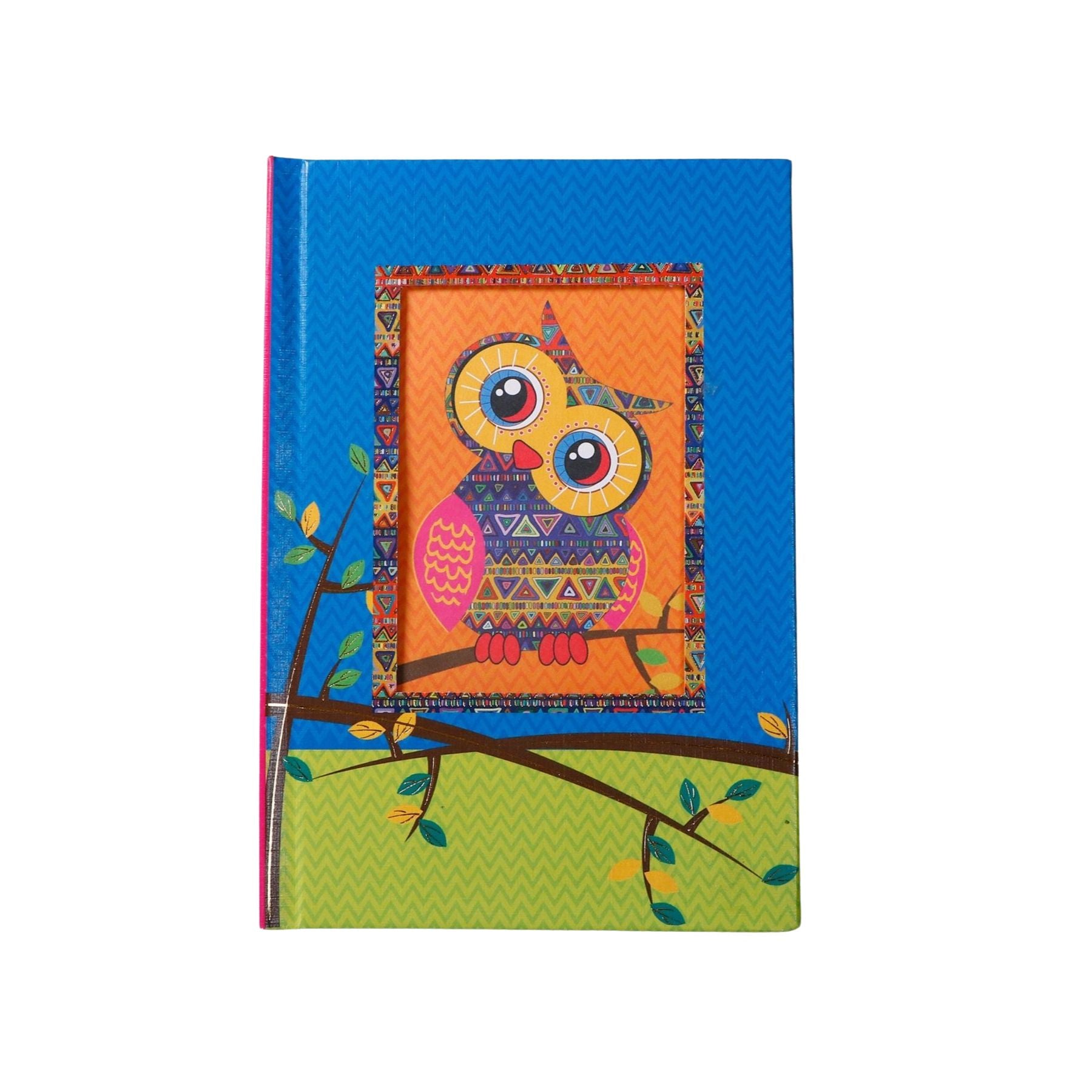 Desi Archies Owl on Branch Notebook