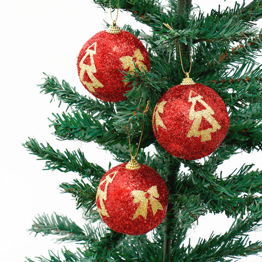 Christmas Red Ball Ornaments