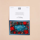 Pack Of 10 Winter Bliss Seasons Greeting Card