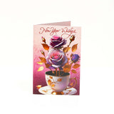 Special New Year Greeting Card with Envelope