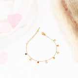 Celestial Stars Golden Bracelet