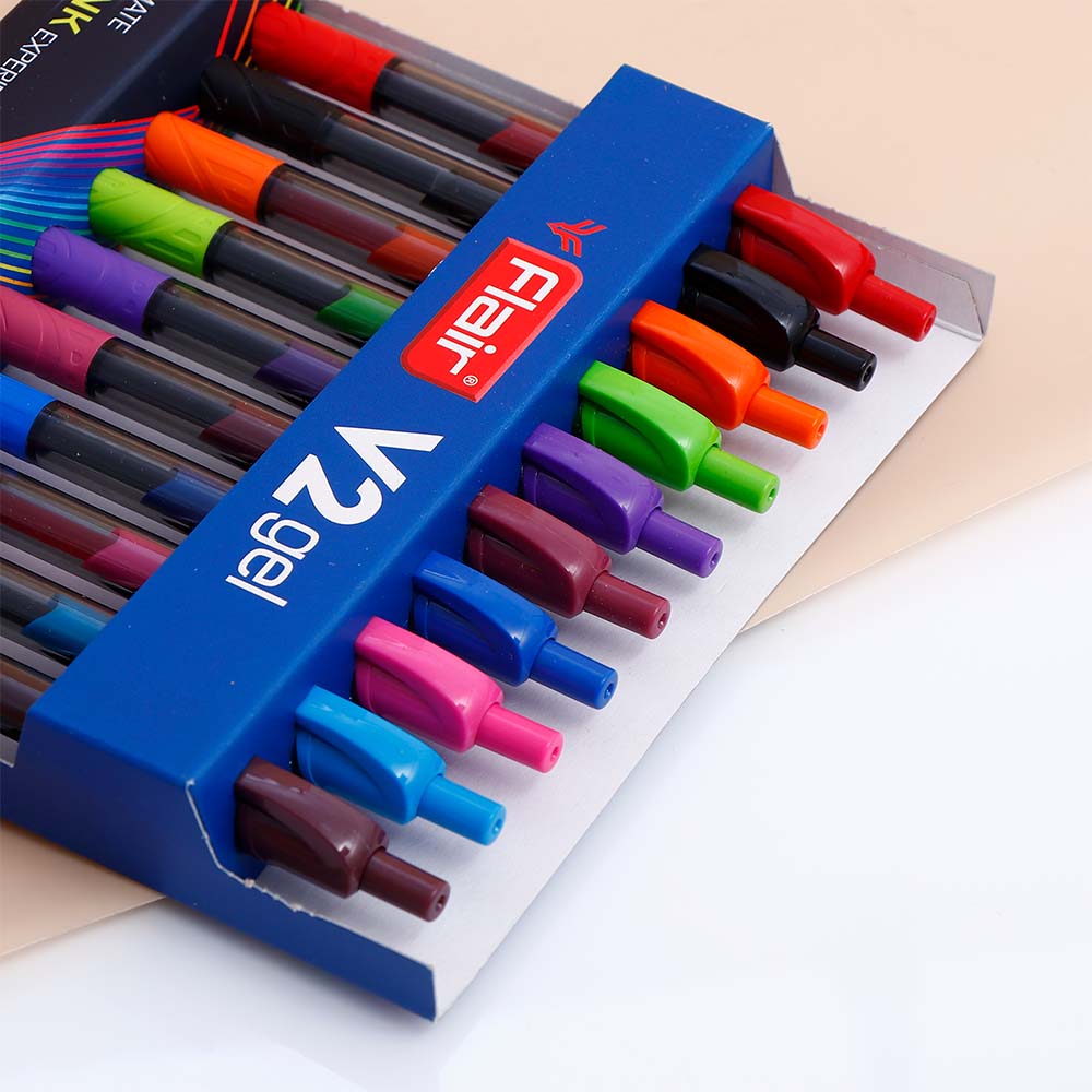Flair V2 Gel Pens - 10 Pens