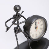 Flute Figurine Clock