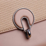 Archies Beige Luxe Diva Handbag with Adjustable Straps