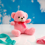 Pink Teddy Gift Set with Dream Girl Perfume and Greeting Card
