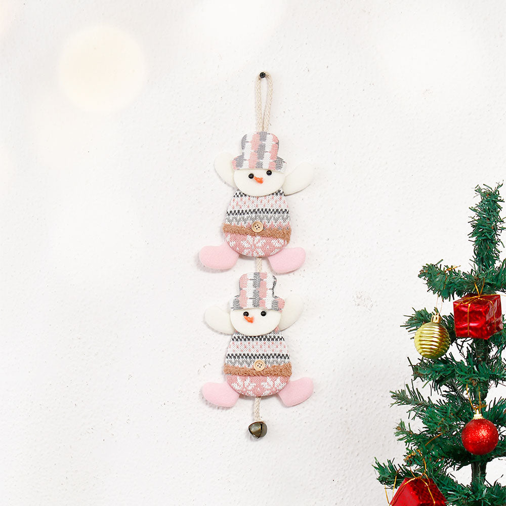 Pink Snowman Hanging
