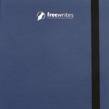 Blue Hardbound Corporate Journal with Pen