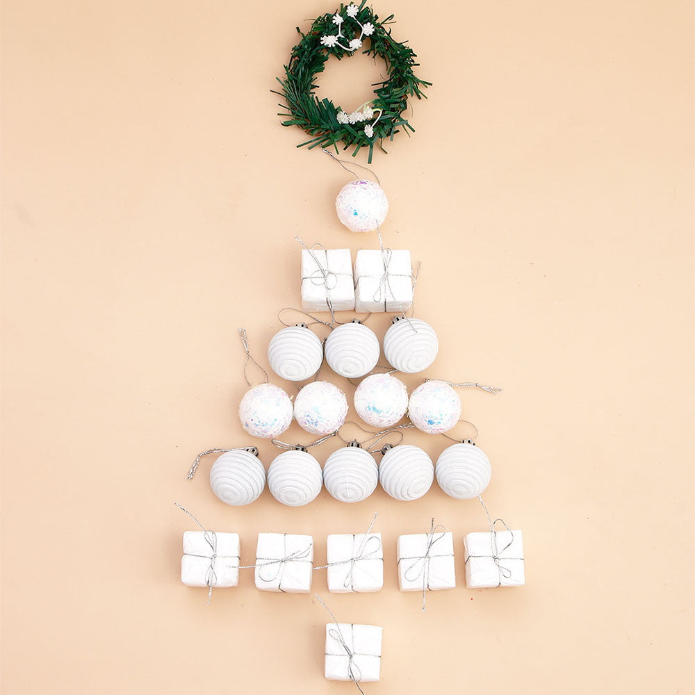 Silver Charm Christmas Hanging Ornaments