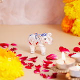 Majestic Vastu Silver Divine Elephant - Small