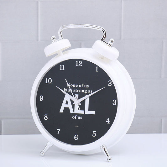 All Of Us Quoted Corporate Table Clock