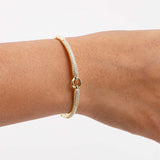 Modern Minimalistic Golden Bracelet