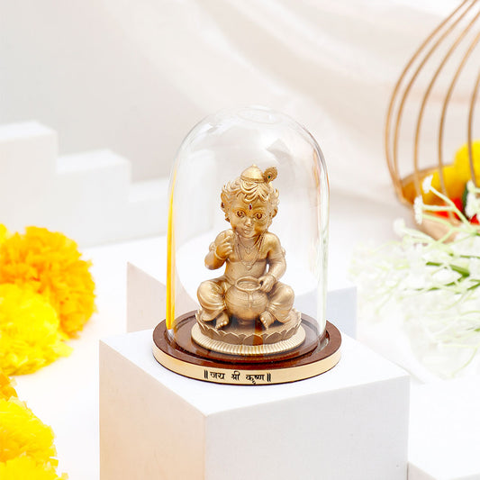 Ladoo Gopal Idol - Gold