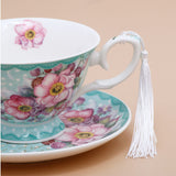 Blue Vintage Tea Set