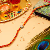 Pearl Premium Silver Rakhi