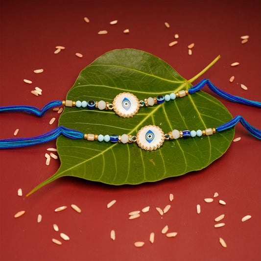 Protective Evil Eye Premium Rakhi Pack of 2