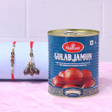 Gulab Jamun 1kg with Bhaiya Bhabhi Rakhi