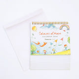 Colours of Hopes 2026 Desk Top Calendar With Envelope