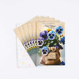 Pack of 6 Bunch Of New Year Wishes Greeting Card with Envelope
