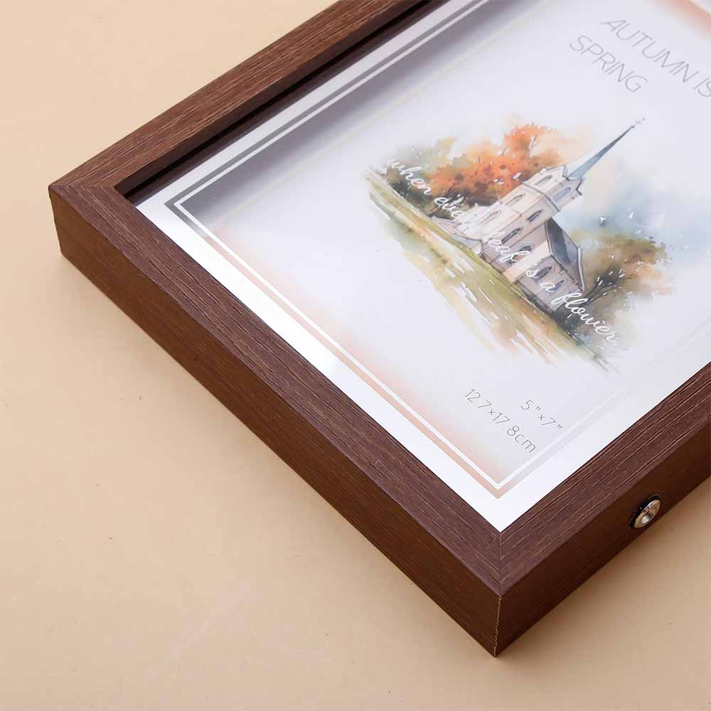 Classic Wooden LED Photo Frame