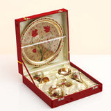 Golden Pooja Thali Set