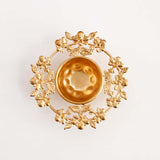 Floral Pattern Diya Urli