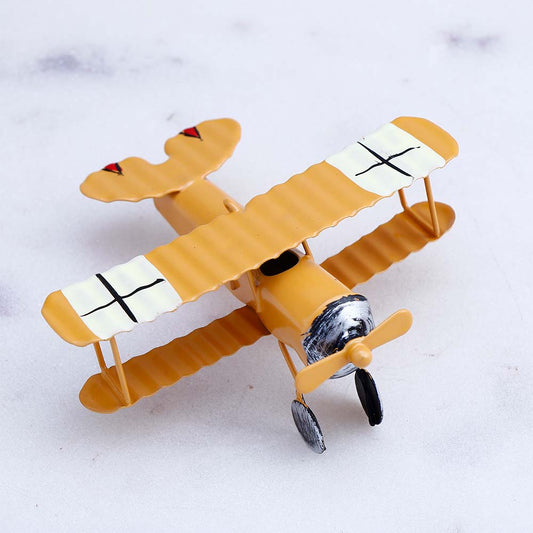 Aircraft Biplane Penstand - Yellow