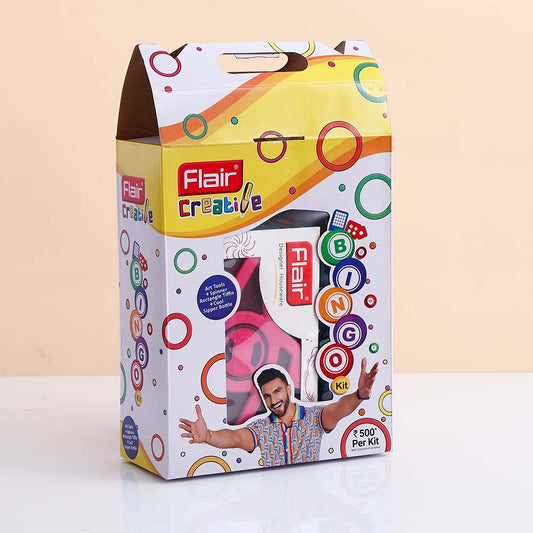 Flair Creative Bingo Kit with Blue Pink Box
