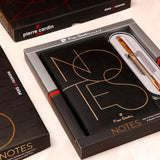 Rakhi Greeting Card with Black Notebook Gifting Set