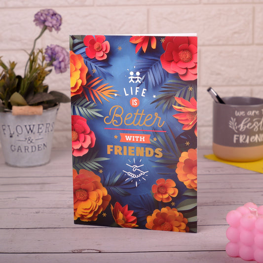 Life Is Better with Friends Greeting Card