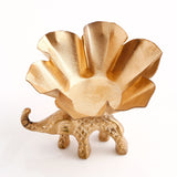 Golden Elephant Diya
