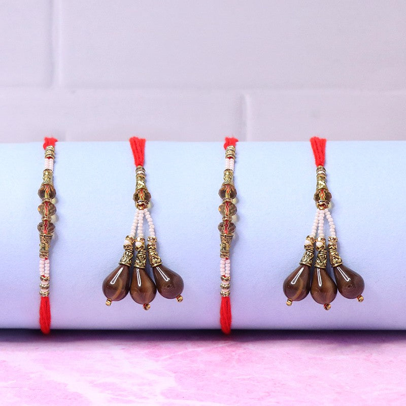 Set of 2 Bhaiya Bhabhi Rakhi