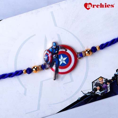 Marvel Captain America Kids Rakhi